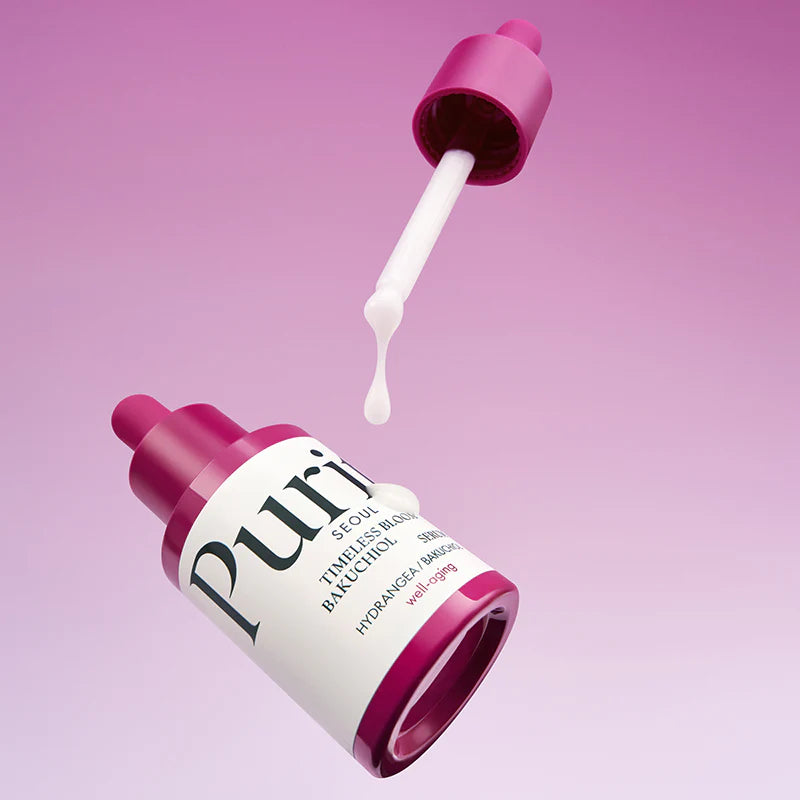 PURITO Timeless Bloom Bakuchiol Serum veido serumas