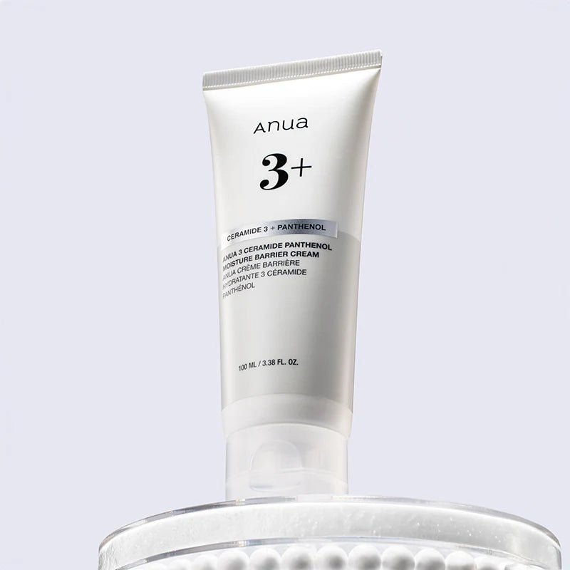 ANUA 3 Ceramide Panthenol Moisture Barrier Cream veido kremas