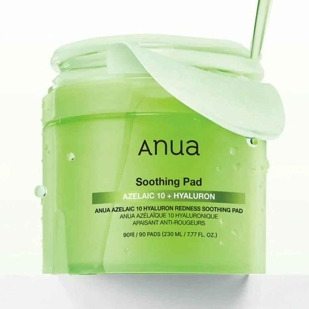 ANUA Azelaic 10 Hyaluron Redness Soothing Pad veido padeliai