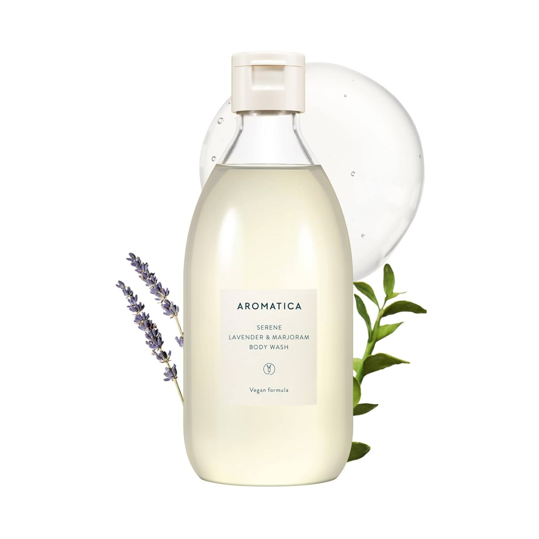 AROMATICA Serene Body Wash Lavender & Marjoram kūno prausiklis