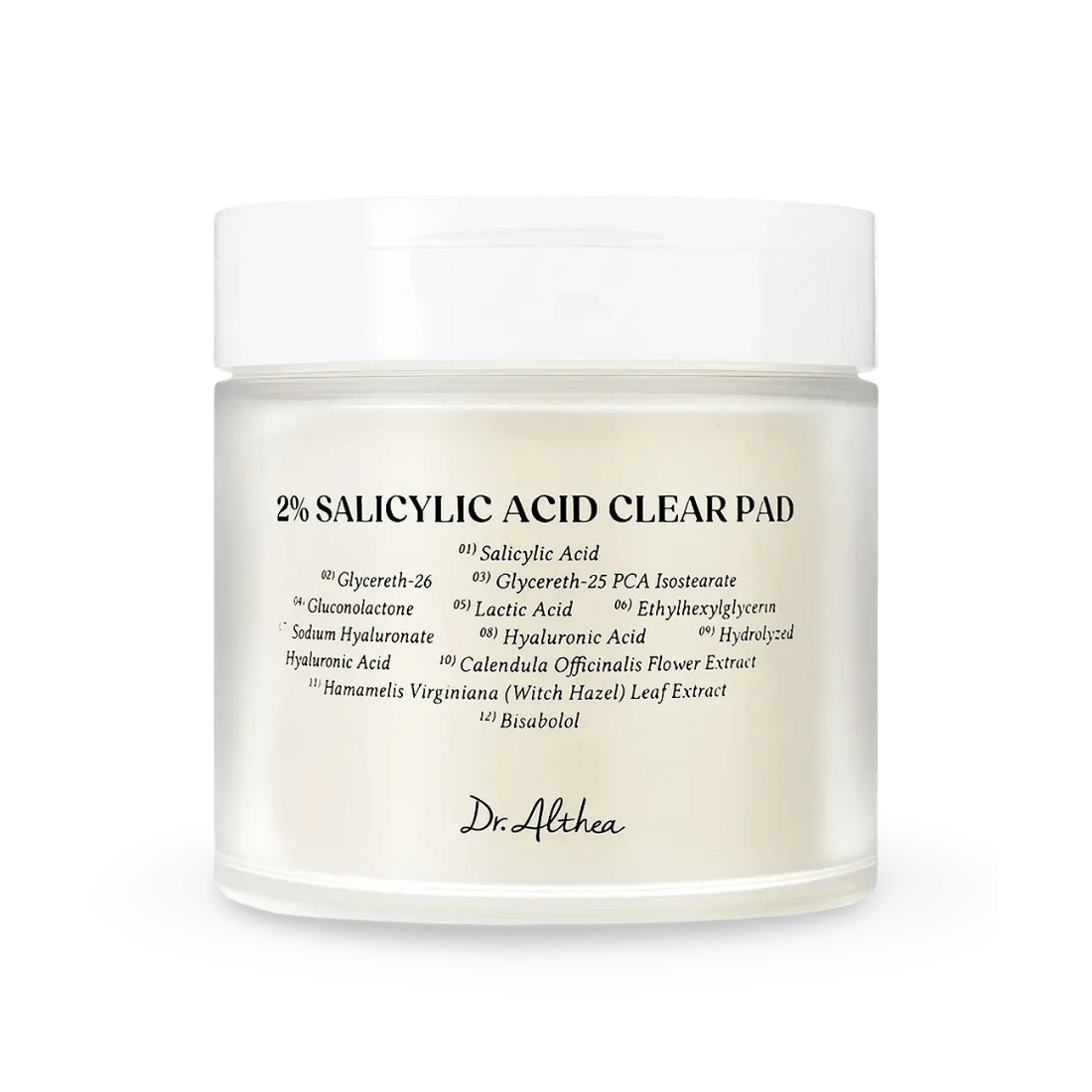 DR. ALTHEA 2% Salicylic Acid Clear Pad veido padeliai