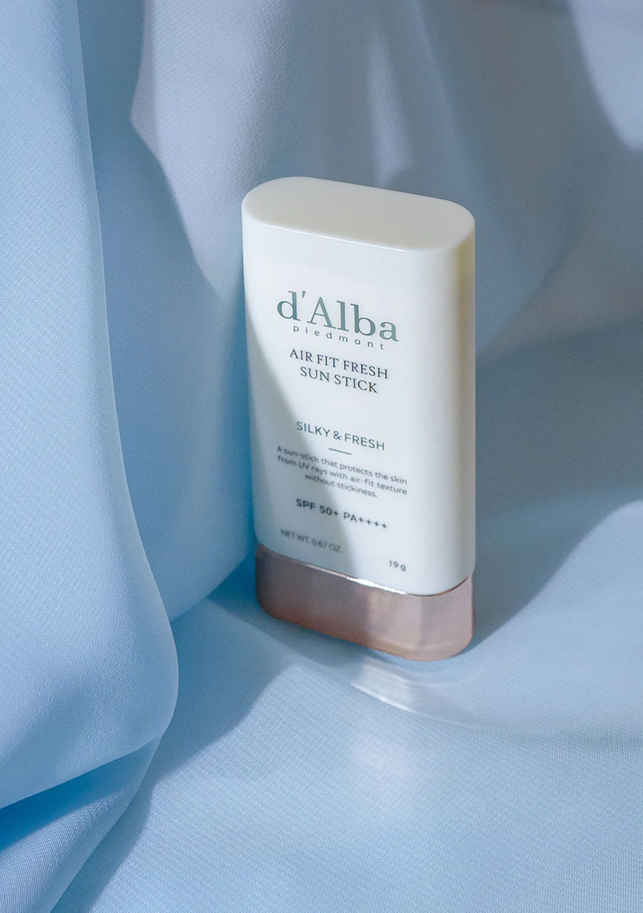 D'ALBA Air Fit Fresh Sun Stick SPF50+ pieštukinė apsauga nuo saulės