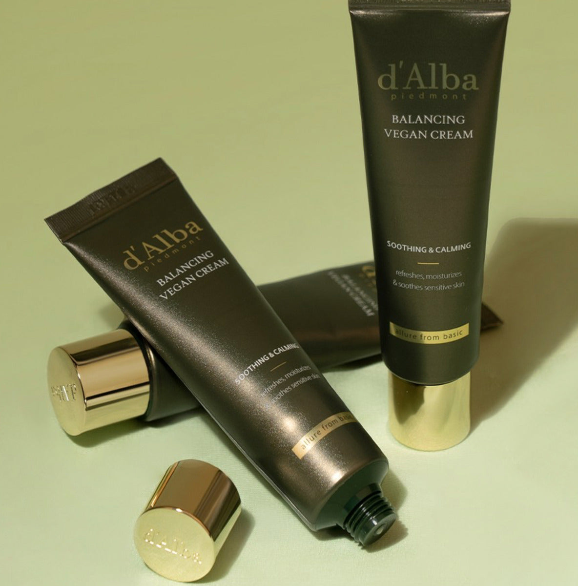 D'ALBA Mild Skin Balancing Vegan Cream veido kremas