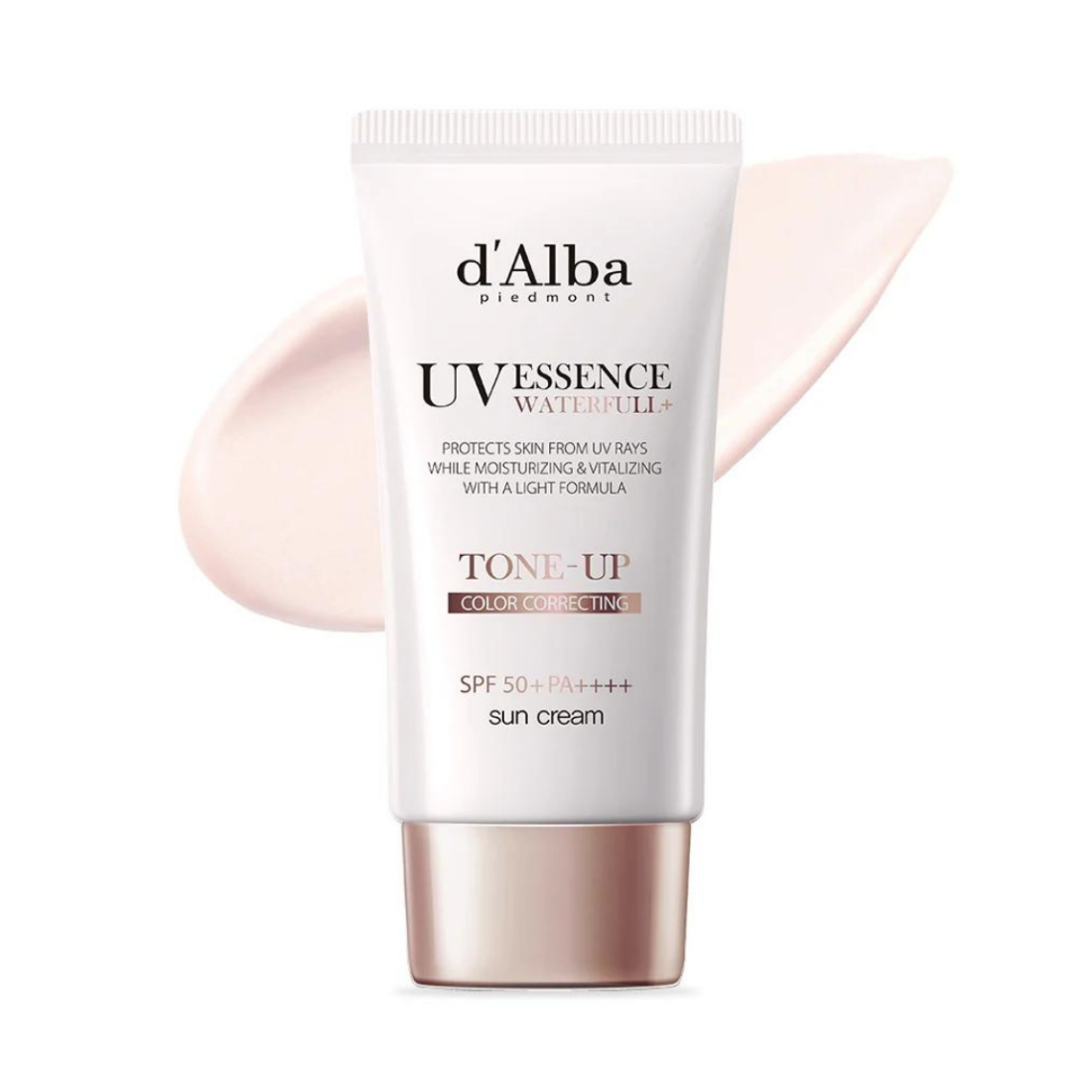D'ALBA Waterfull Tone-Up Sun Cream apsauginis kremas nuo saulės