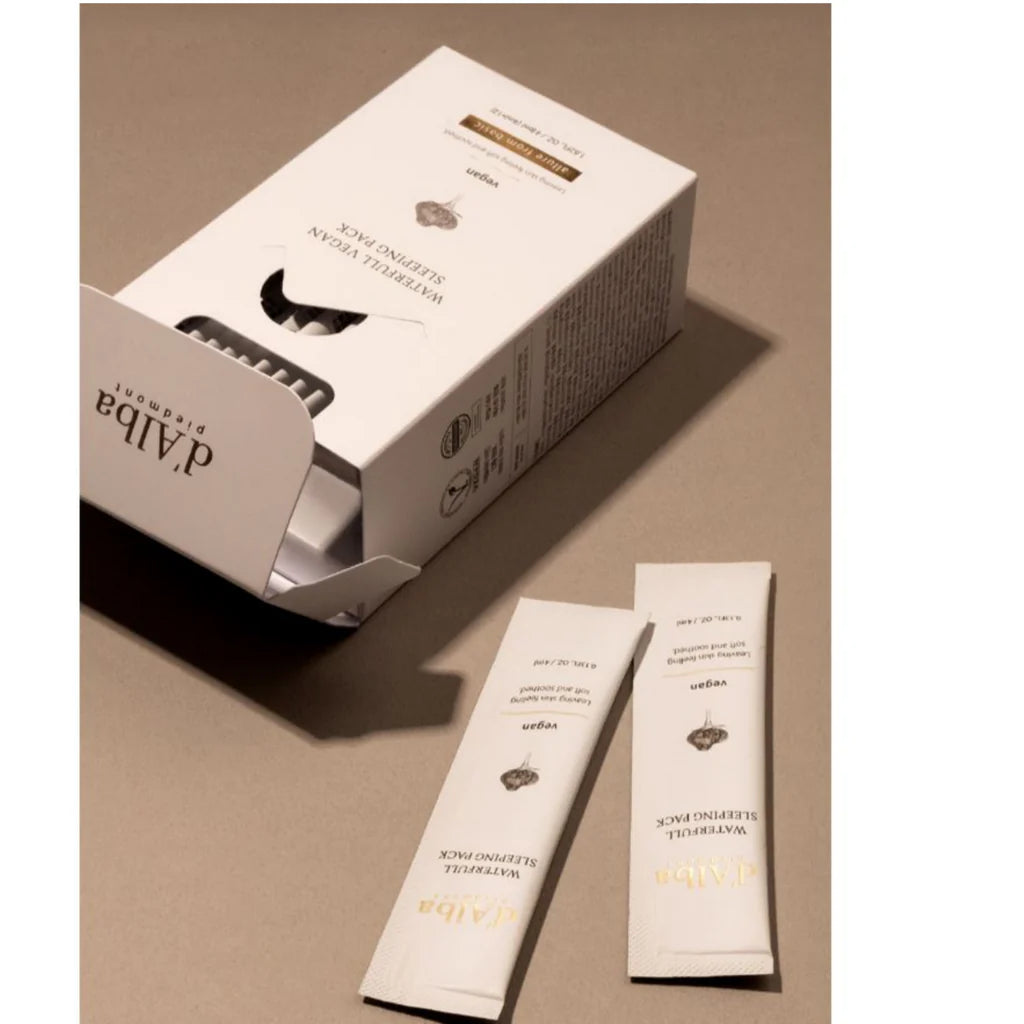 D'ALBA Waterfull Vegan Sleeping Pack naktinė veido kaukė