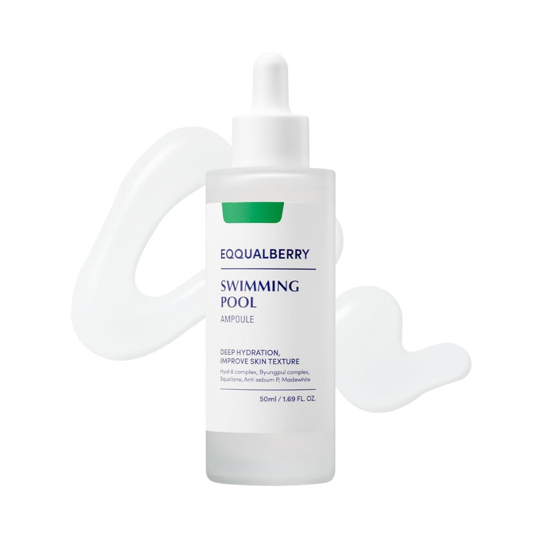 EQQUALBERRY Swimming Pool Ampoule veido ampulė