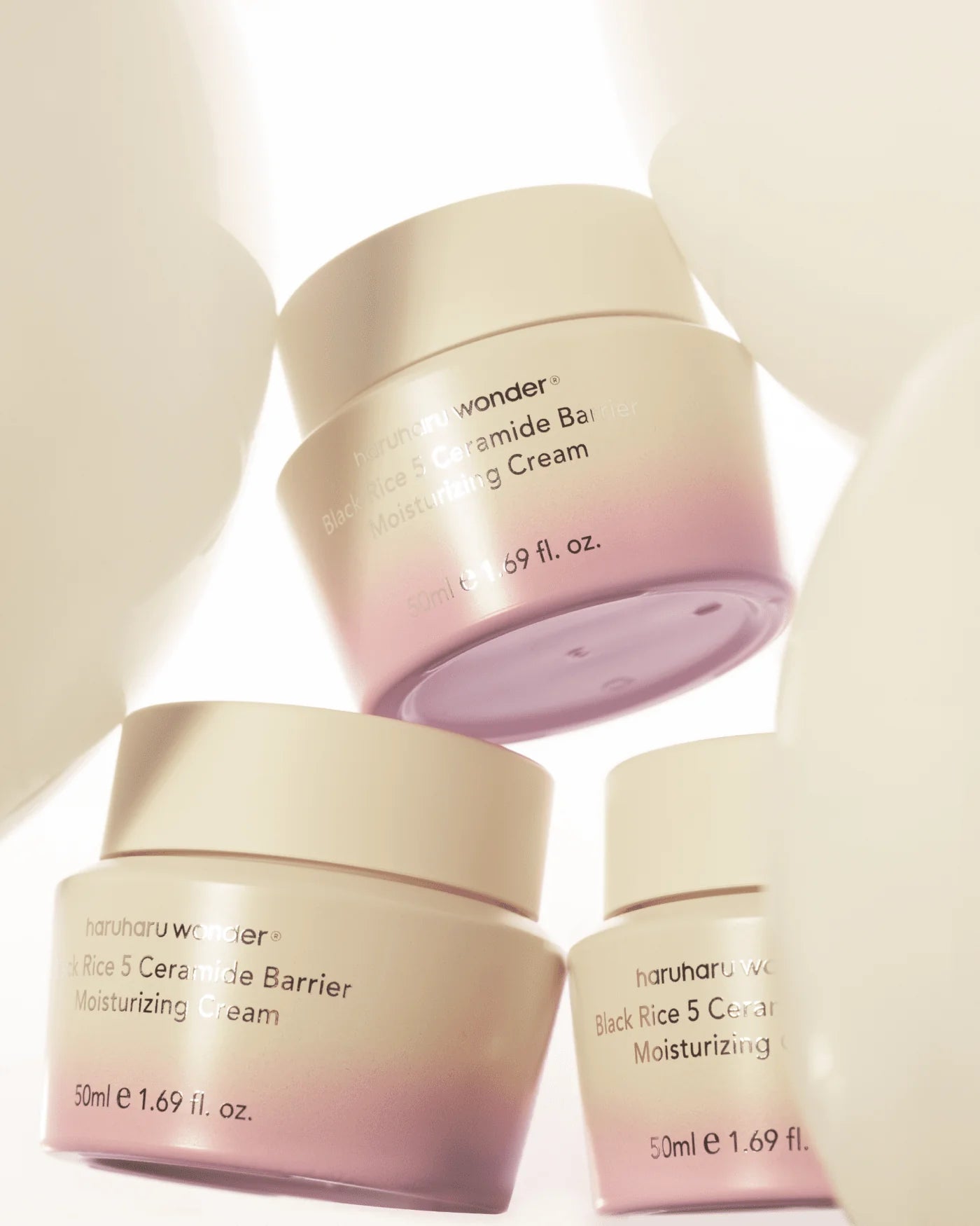 HARU HARU WONDER Black Rice 5 Ceramide Barrier Moisturizing Cream veido kremas