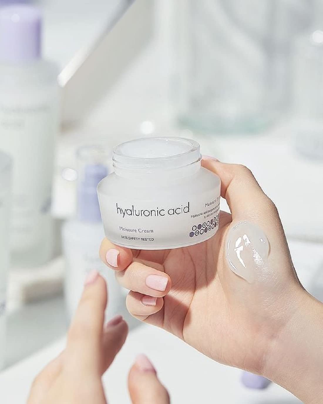 IT'S SKIN Hyaluronic Acid Moisture Cream veido kremas su hialurono rūgštimi