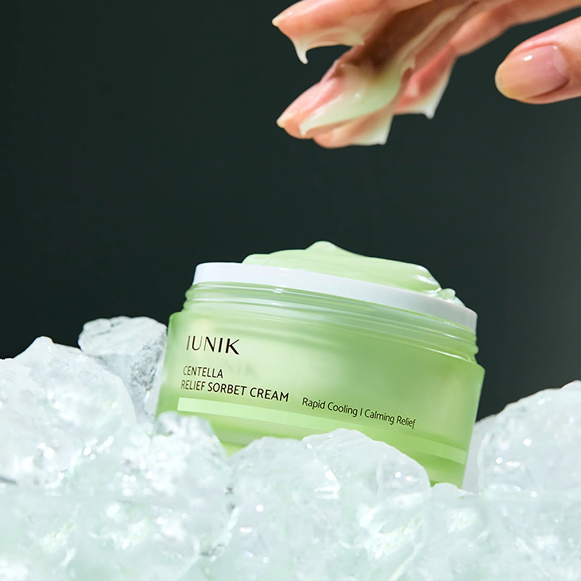 IUNIK Centella Relief Sorbet Cream veido kremas