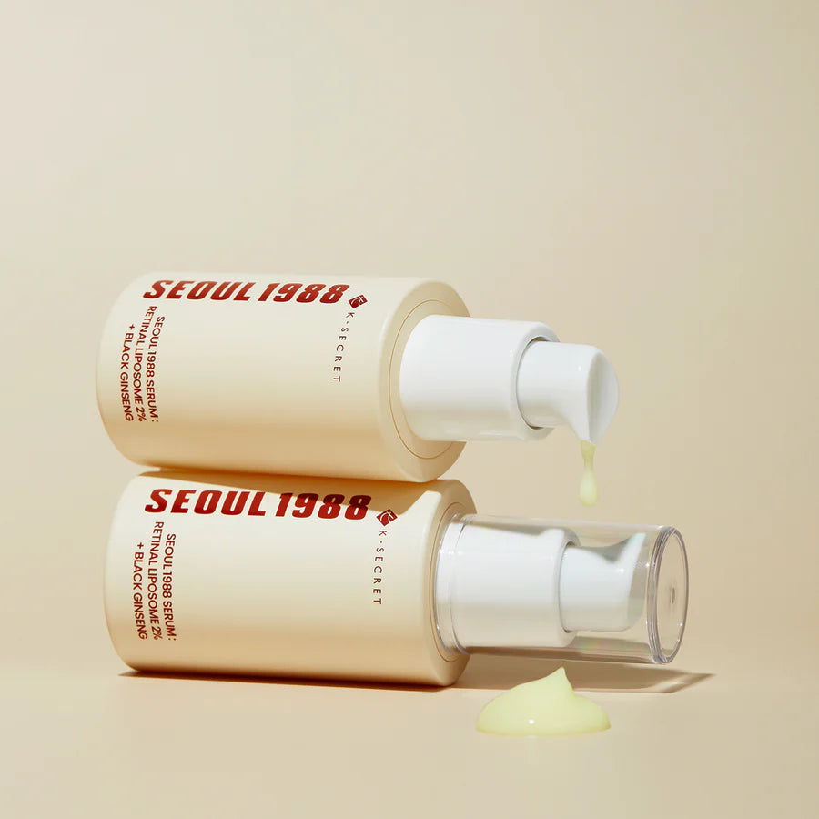 KSECRET SEOUL 1988 Serum Retinal Liposome 2% + Black Ginseng veido serumas
