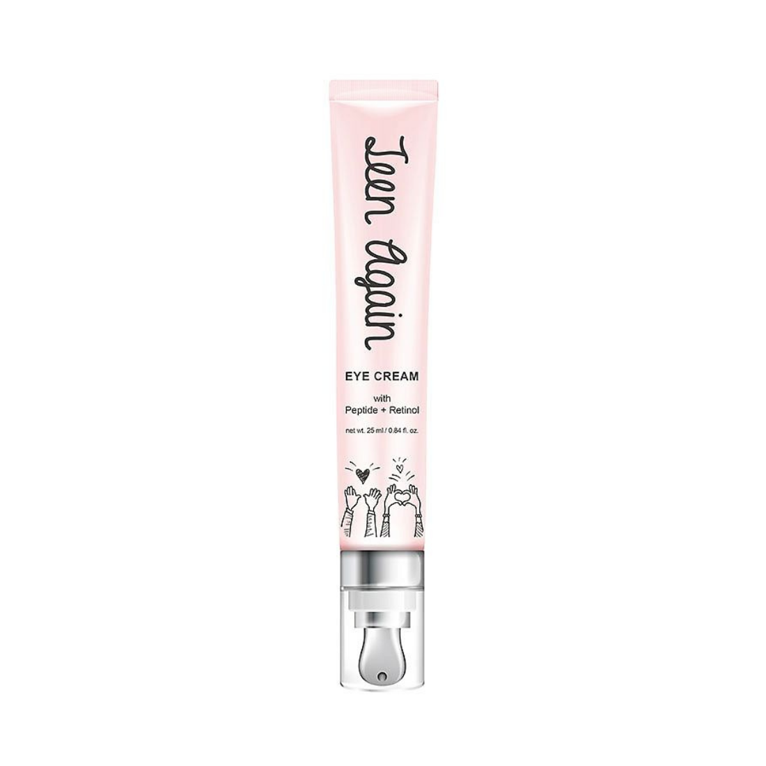 LOOK AT ME Teen Again Metal Head Tip Eye Cream paakių kremas