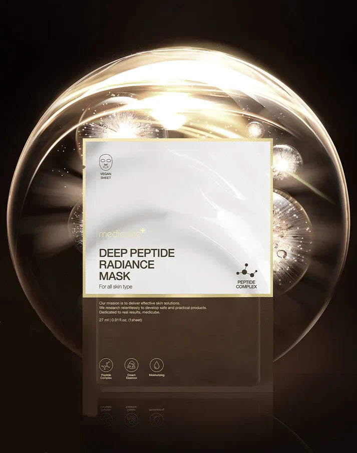 MEDICUBE Deep Peptide Radiance Mask veido kaukė