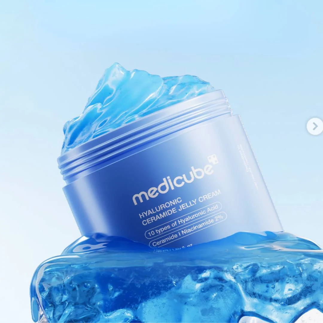 MEDICUBE Hyaluronic Ceramide Jelly Cream veido kremas