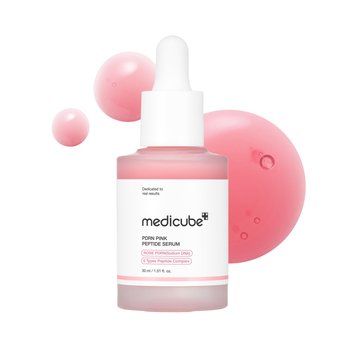 MEDICUBE PDRN Pink Peptide Serum veido serumas