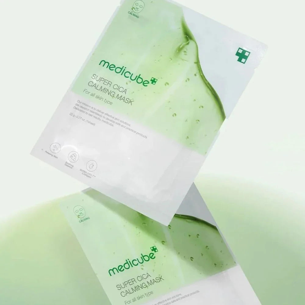 MEDICUBE Super Cica Calming Mask lakštinė veido kaukė