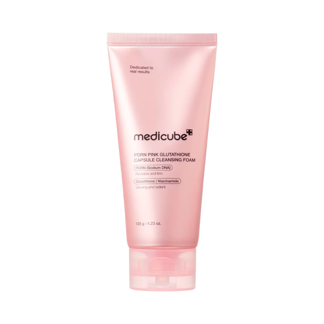 MEDICUBE PDRN Pink Glutathione Capsule Cleansing Foam veido prausiklis