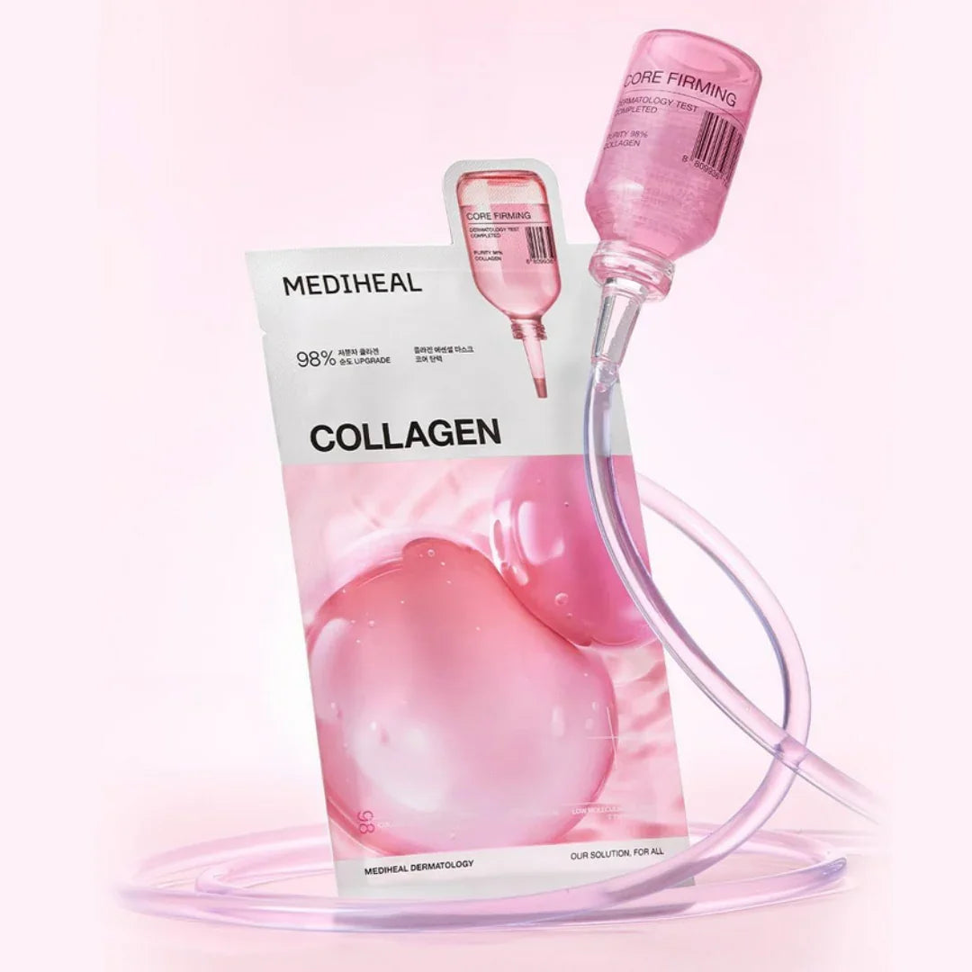 MEDIHEAL Collagen Essential Mask Core Firming lakštinė veido kaukė