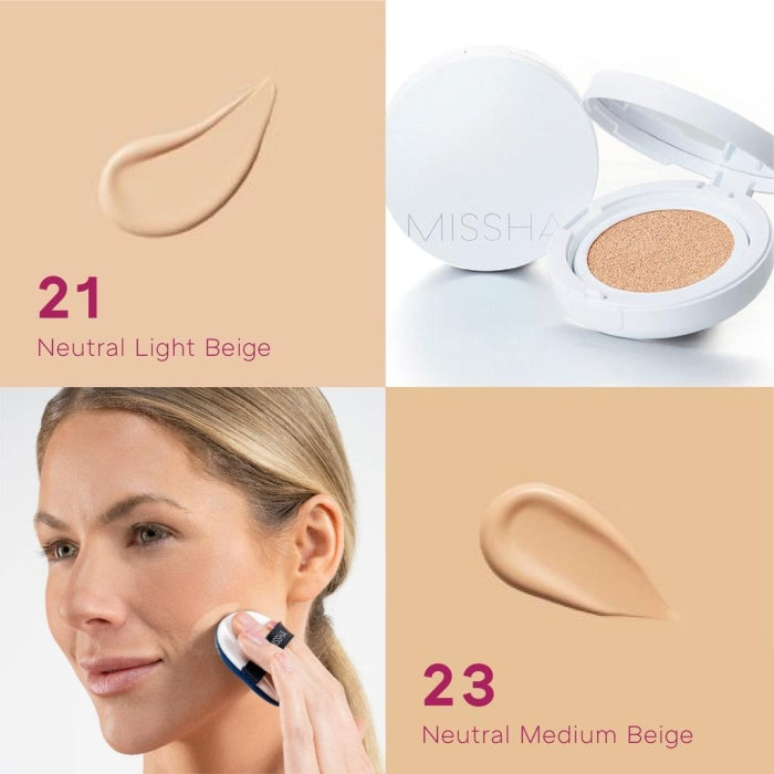 MISSHA Magic Cushion Moist Up drėkinantis makiažo pagrindas