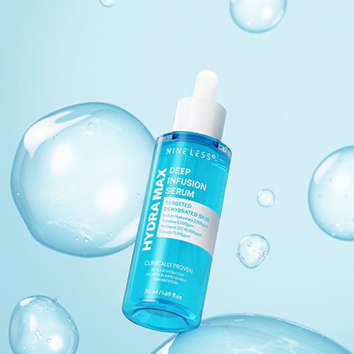 NINE LESS Hydra-Max Deep Infusion Serum drėkinantis veido serumas