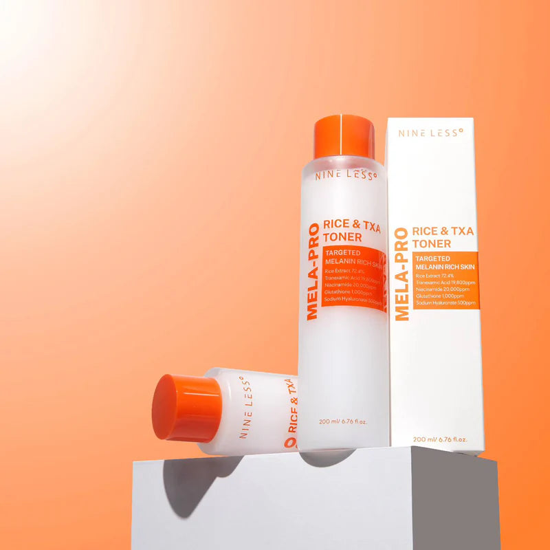 NINE LESS MELA-PRO Rice & TXA Toner veido toneris