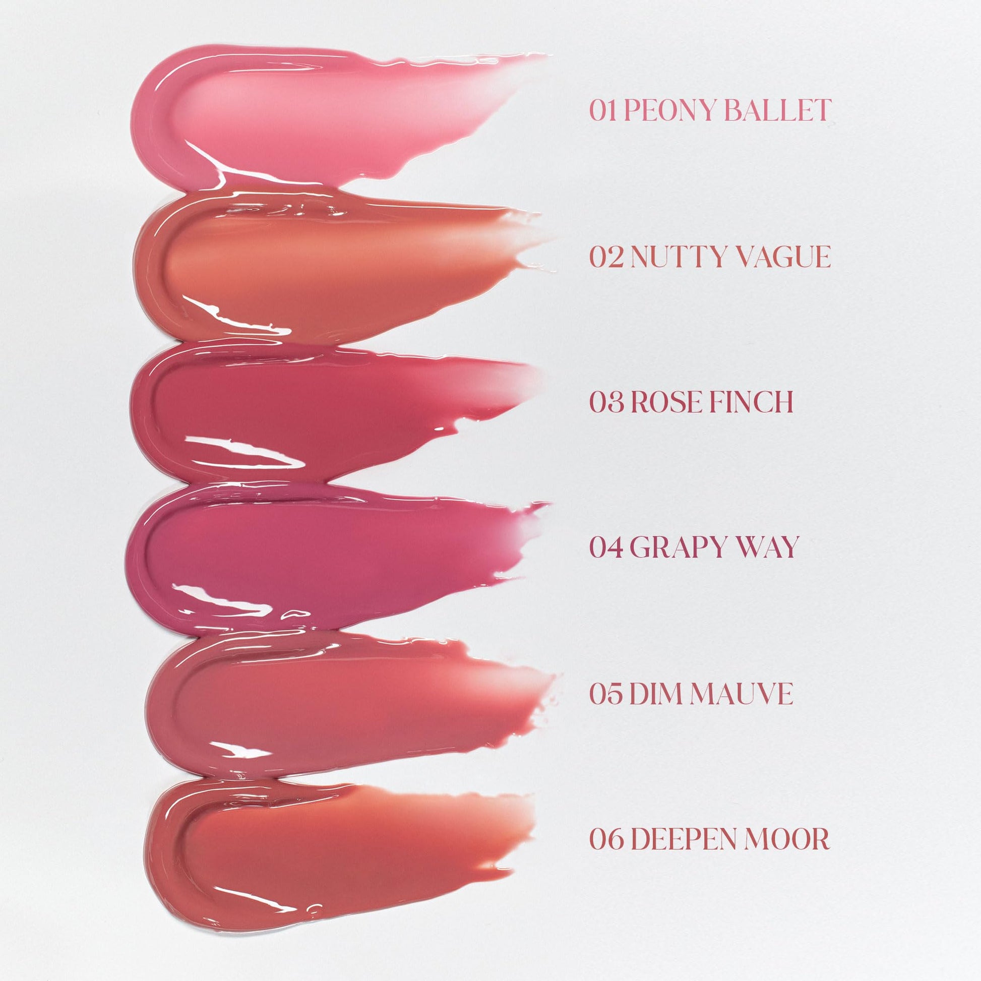 ROMAND Glasting Color Gloss lūpų blizgis