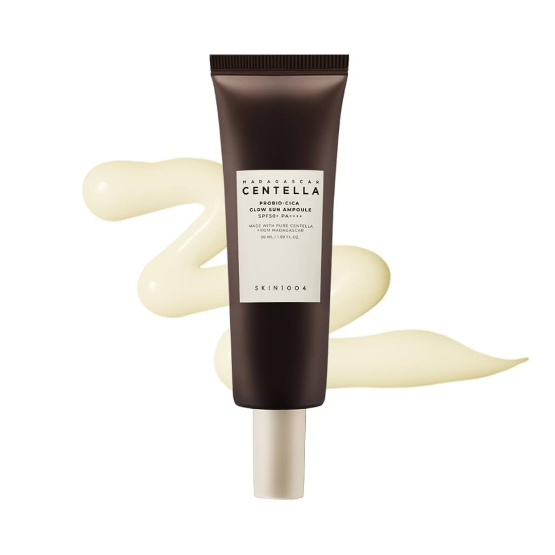 SKIN1004 Madagascar Centella Probio-Cica Glow Sun Ampoule apsauginė priemonė nuo saulės