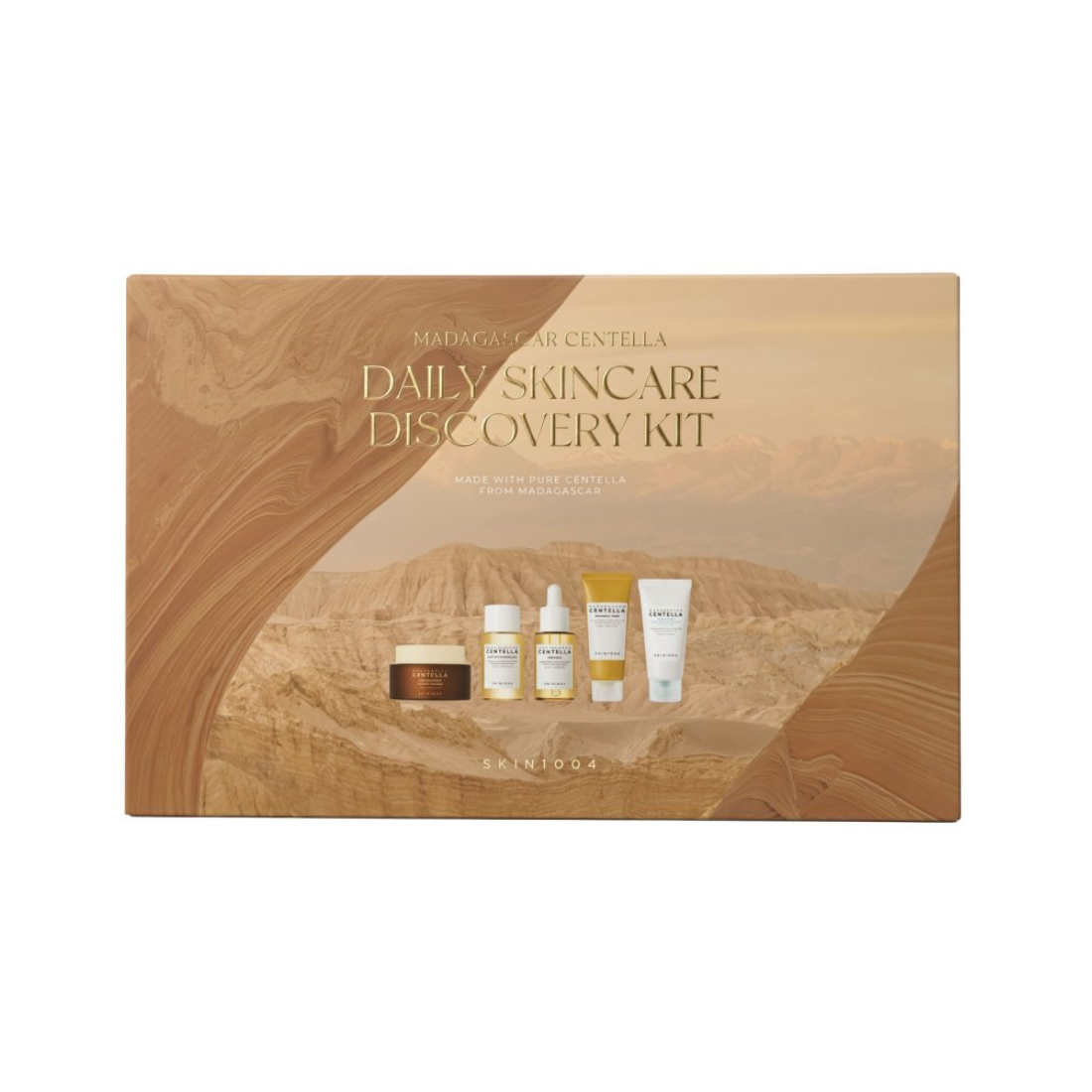 SKIN1004 Madagascar Centella Daily Skincare Discovery Kit kelioninio dydžio rinkinys