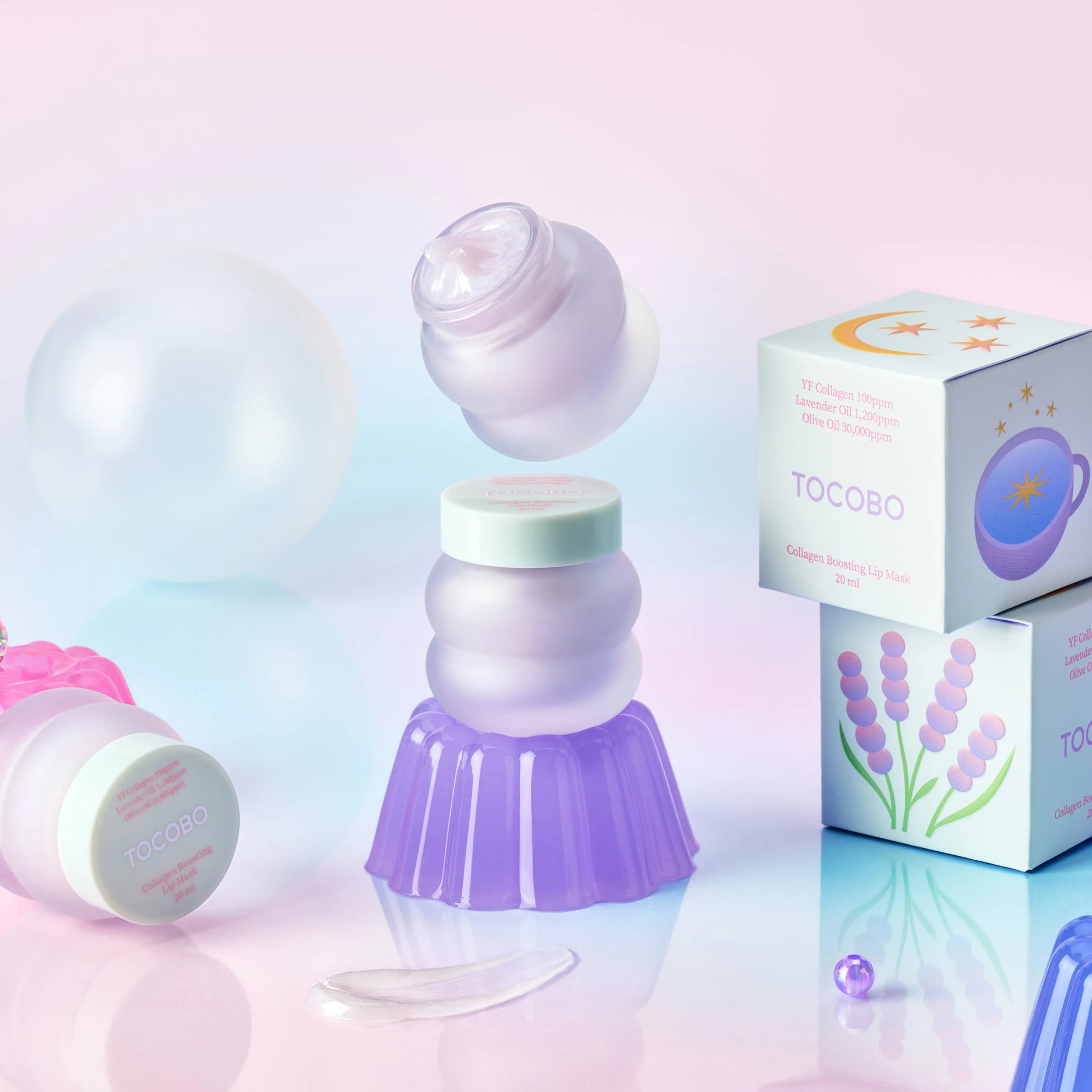 TOCOBO Collagen Boosting Lip Mask lūpų kaukė