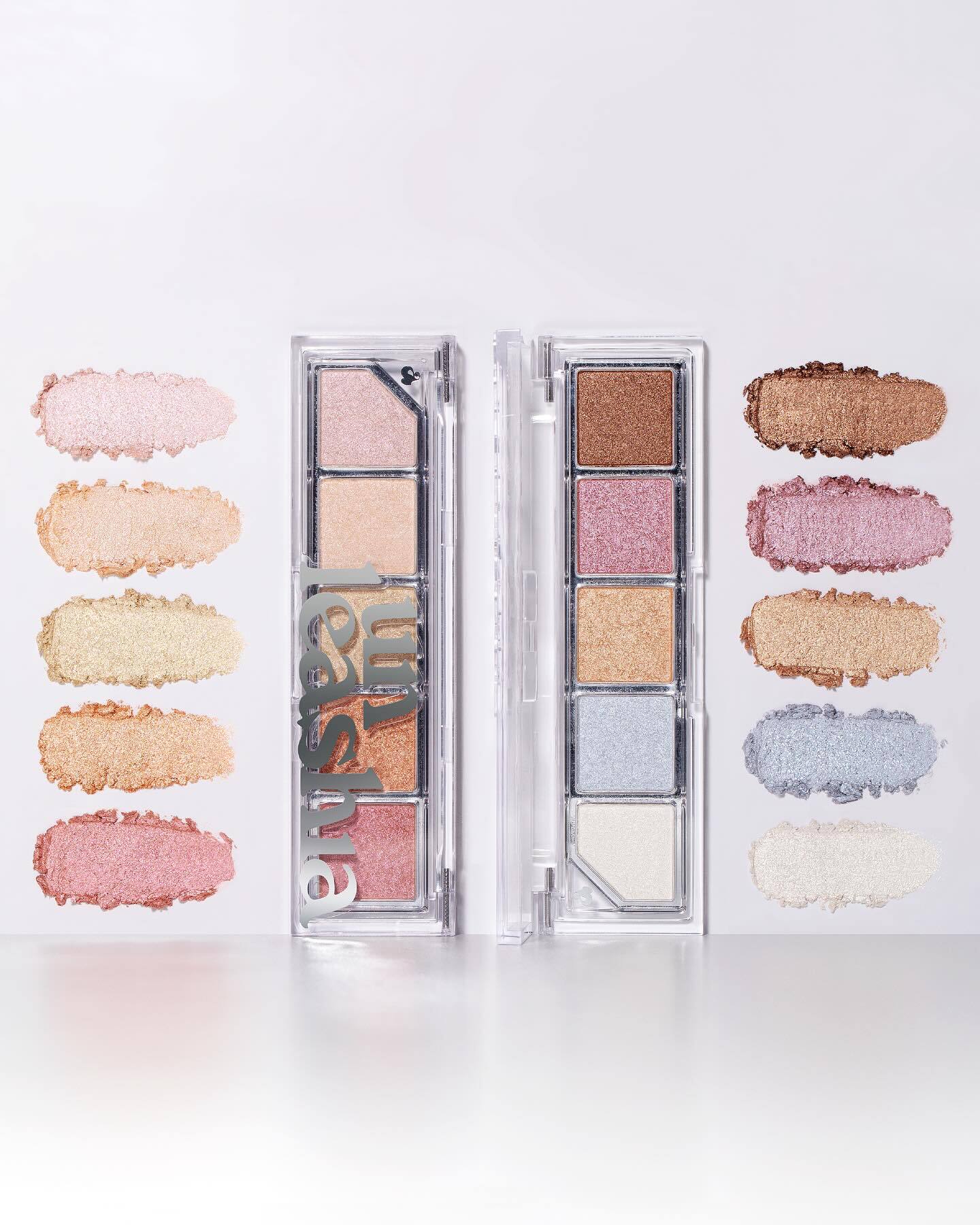 UNLEASHIA Mood Shower Face Palette Highlighter Version švytėjimo suteikianti paletė