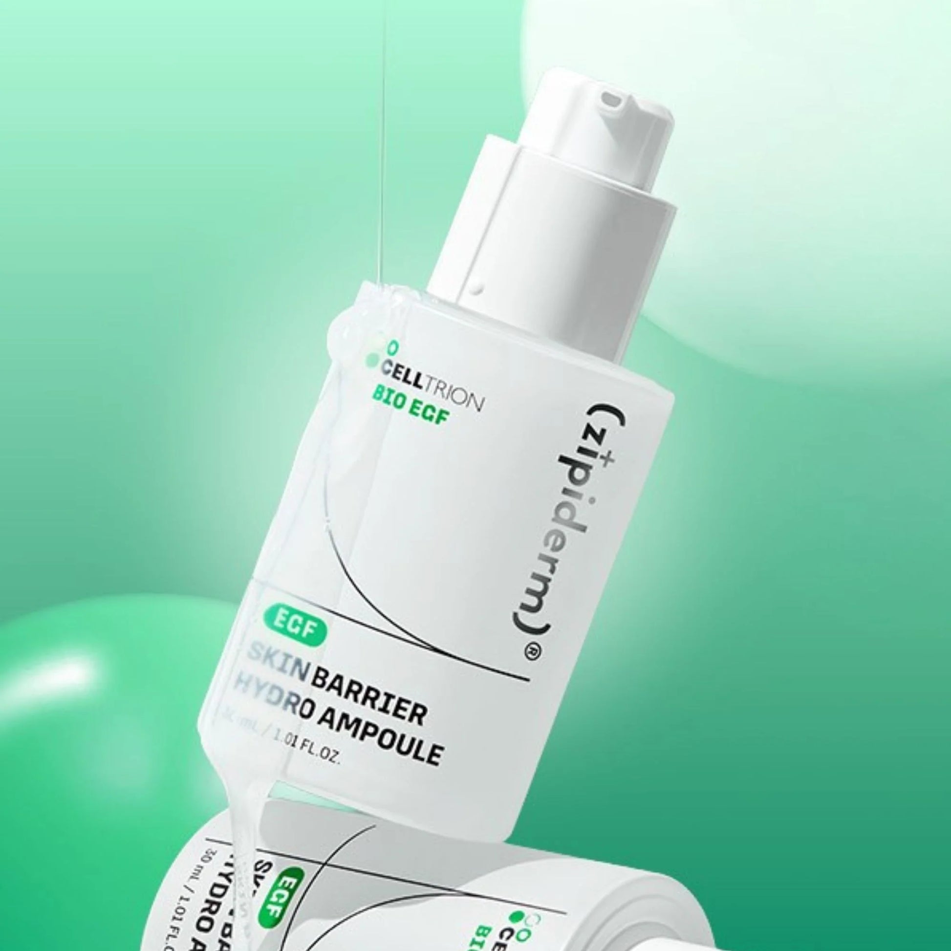 ZIPIDERM EGF Skin Barrier Hydro Ampoule veido ampulė