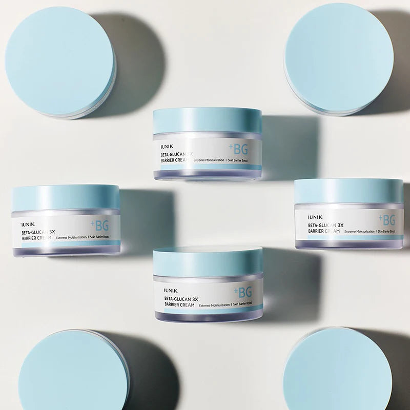 iUNIK Beta-Glucan 3X Barrier Cream veido kremas